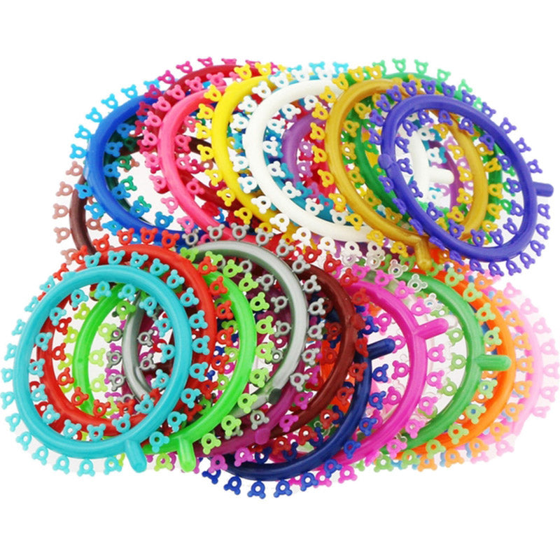 LYuen 1000Pcs Orthodontic Ligature Ties – Cartoon O-Ring Elastic Bands Flower/Kitty Cat/Mickey Shapes, Medical Grade Rubber for Archwire Braces (Multi-Colored)
