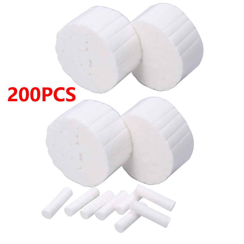 LYuen Dental Cotton Rolls Highly Absorbent Cotton Material Dentist Oral Treatment Supplies 200pcs/1000pcs Available