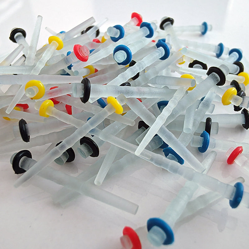 LYuen Dental Fiber Posts – Quartz Glass Resin Root Canal Pile, Straight/Screw Type, Elasticity Similar to Dentin, Microporous Surface for High Bonding Strength (1.0-1.8mm)