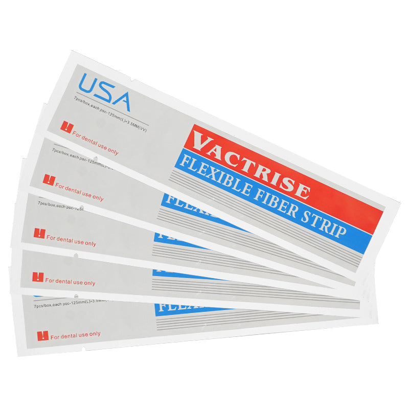 LYuen Dental Fiber Splint – Glass Flexible Fiber Strip for Periodontal Splinting & Trauma Teeth Fixation, Light Cure Composite Bonding, Dentistry Material (1pc/7pcs)