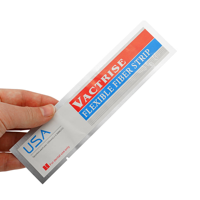 LYuen Dental Fiber Splint – Glass Flexible Fiber Strip for Periodontal Splinting & Trauma Teeth Fixation, Light Cure Composite Bonding, Dentistry Material (1pc/7pcs)