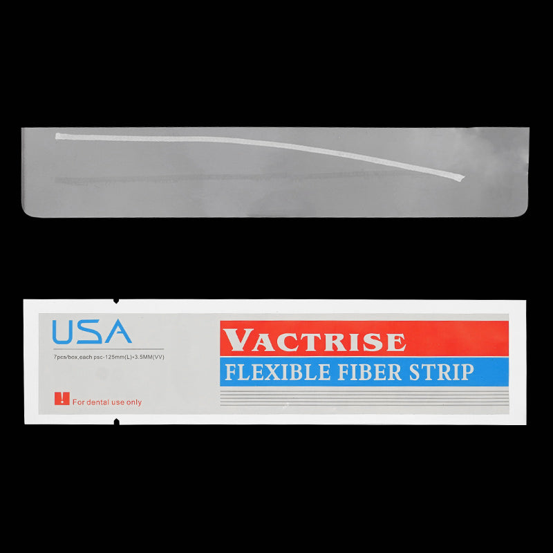LYuen Dental Fiber Splint – Glass Flexible Fiber Strip for Periodontal Splinting & Trauma Teeth Fixation, Light Cure Composite Bonding, Dentistry Material (1pc/7pcs)