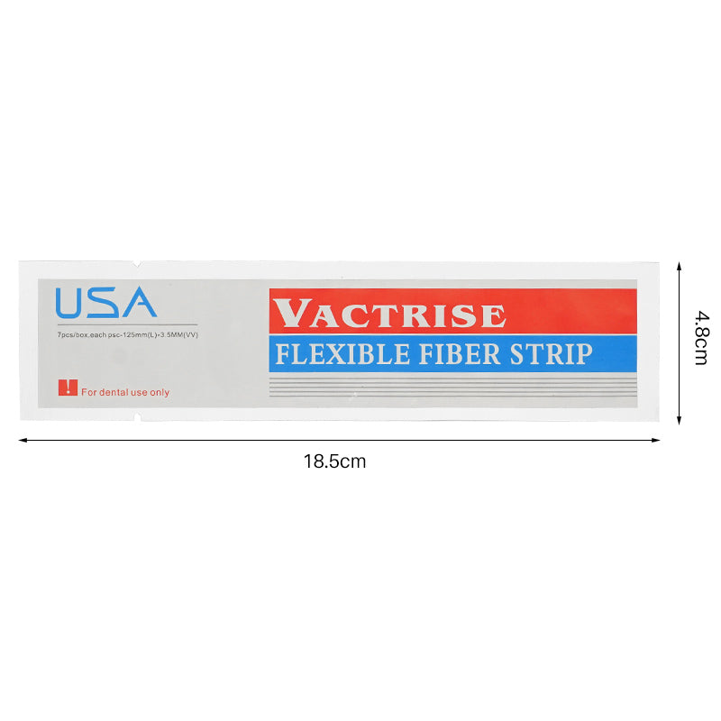 LYuen Dental Fiber Splint – Glass Flexible Fiber Strip for Periodontal Splinting & Trauma Teeth Fixation, Light Cure Composite Bonding, Dentistry Material (1pc/7pcs)
