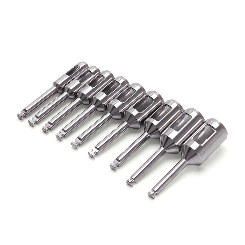 LYuen 1pc Dental Implant Tissue Punch – Stainless Steel Gingival Ring Cutter, Low Speed Handpiece Surgical Instrument, Autoclavable (3-7mm Sizes Available)