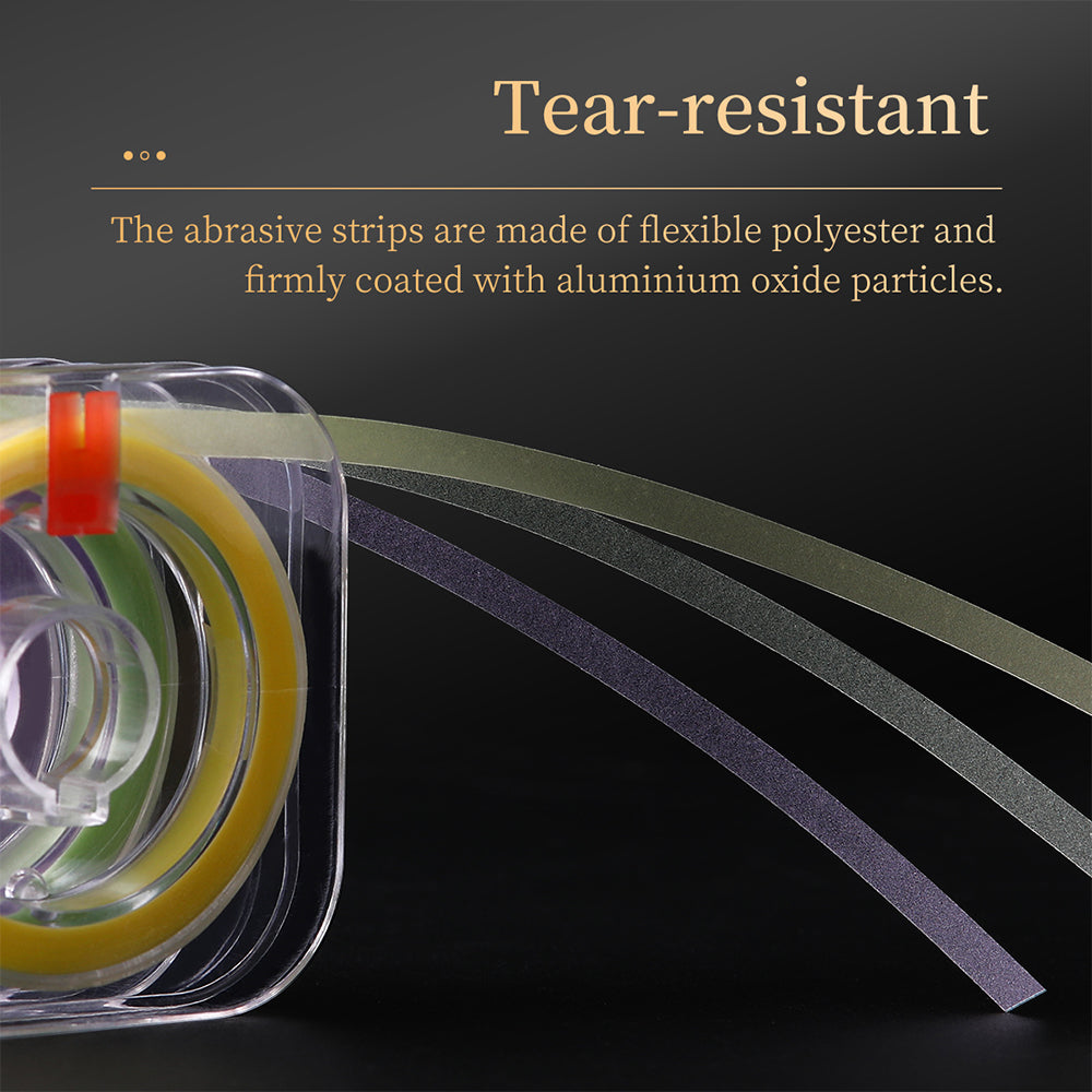 LYuen 1 Roll Dental Polishing Strip – Resin Teeth Grinding & Sanding Shaping Tool, Flexible Dentist Material for Interproximal Finishing