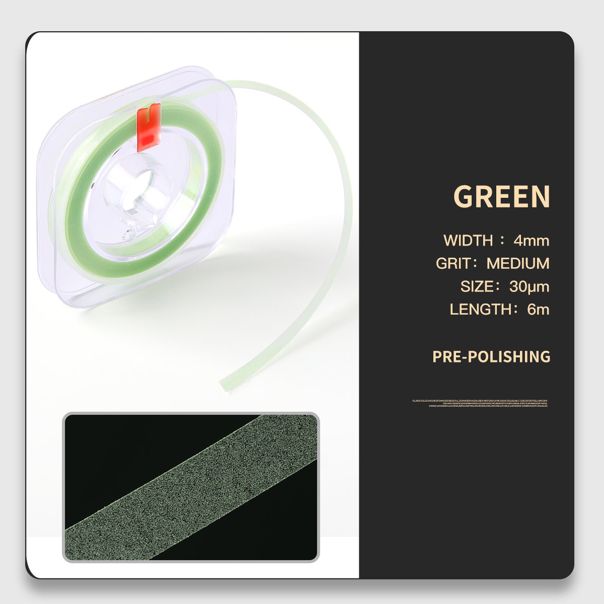 LYuen 1 Roll Dental Polishing Strip – Resin Teeth Grinding & Sanding Shaping Tool, Flexible Dentist Material for Interproximal Finishing