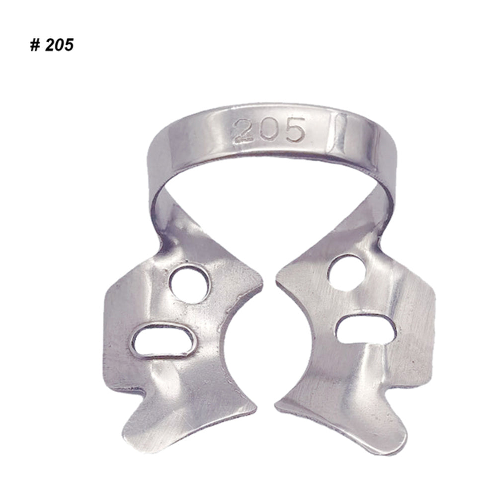 LYuen 1Pc Dental Rubber Dam Clamp – Stainless Steel Endodontic Restorative Barrier Clip, 50 Sizes Available, Fully Autoclavable Reusable for Molar Teeth