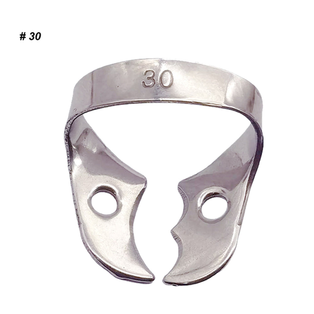 LYuen 1Pc Dental Rubber Dam Clamp – Stainless Steel Endodontic Restorative Barrier Clip, 50 Sizes Available, Fully Autoclavable Reusable for Molar Teeth