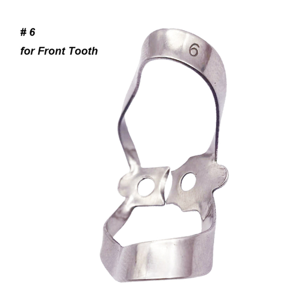 LYuen 1Pc Dental Rubber Dam Clamp – Stainless Steel Endodontic Restorative Barrier Clip, 50 Sizes Available, Fully Autoclavable Reusable for Molar Teeth