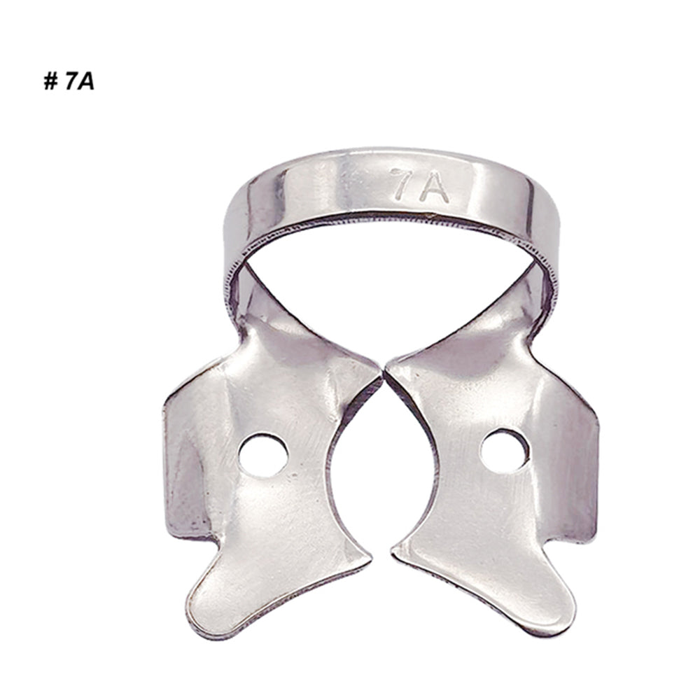 LYuen 1Pc Dental Rubber Dam Clamp – Stainless Steel Endodontic Restorative Barrier Clip, 50 Sizes Available, Fully Autoclavable Reusable for Molar Teeth