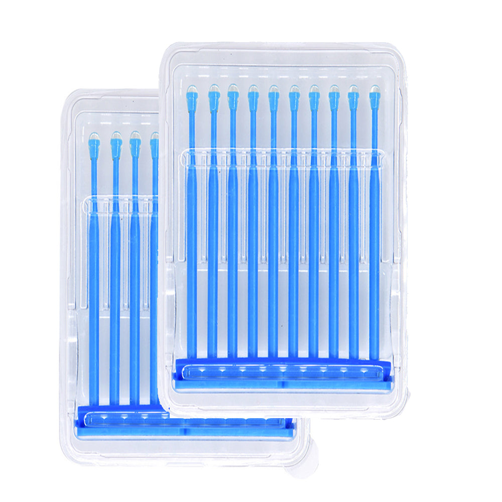 LYuen Disposable Dental Applicator Sticks Adhesive Tip Design Strong Stick Force No Residue Dentist Restoration Operation 20pcs/Box