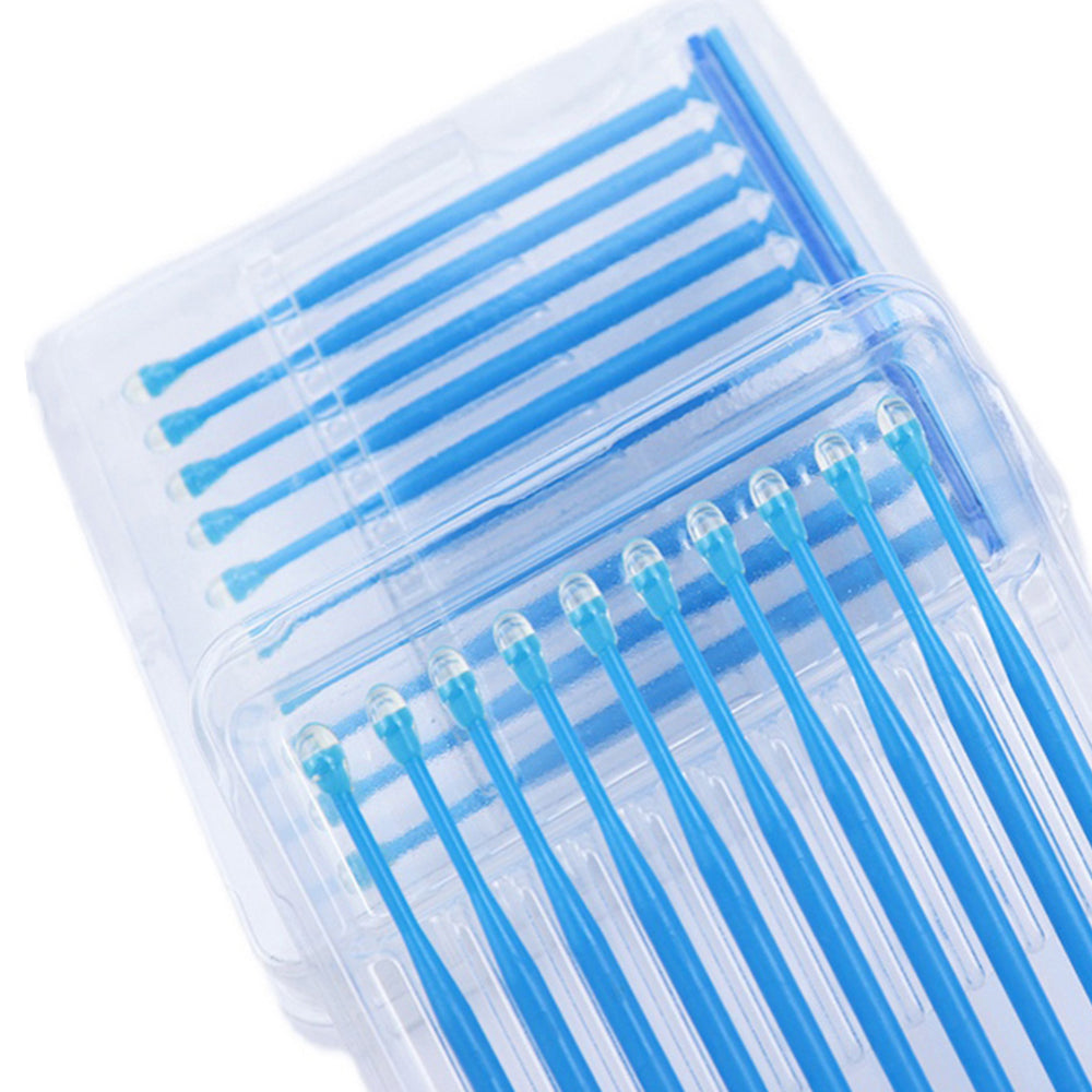 LYuen Disposable Dental Applicator Sticks Adhesive Tip Design Strong Stick Force No Residue Dentist Restoration Operation 20pcs/Box