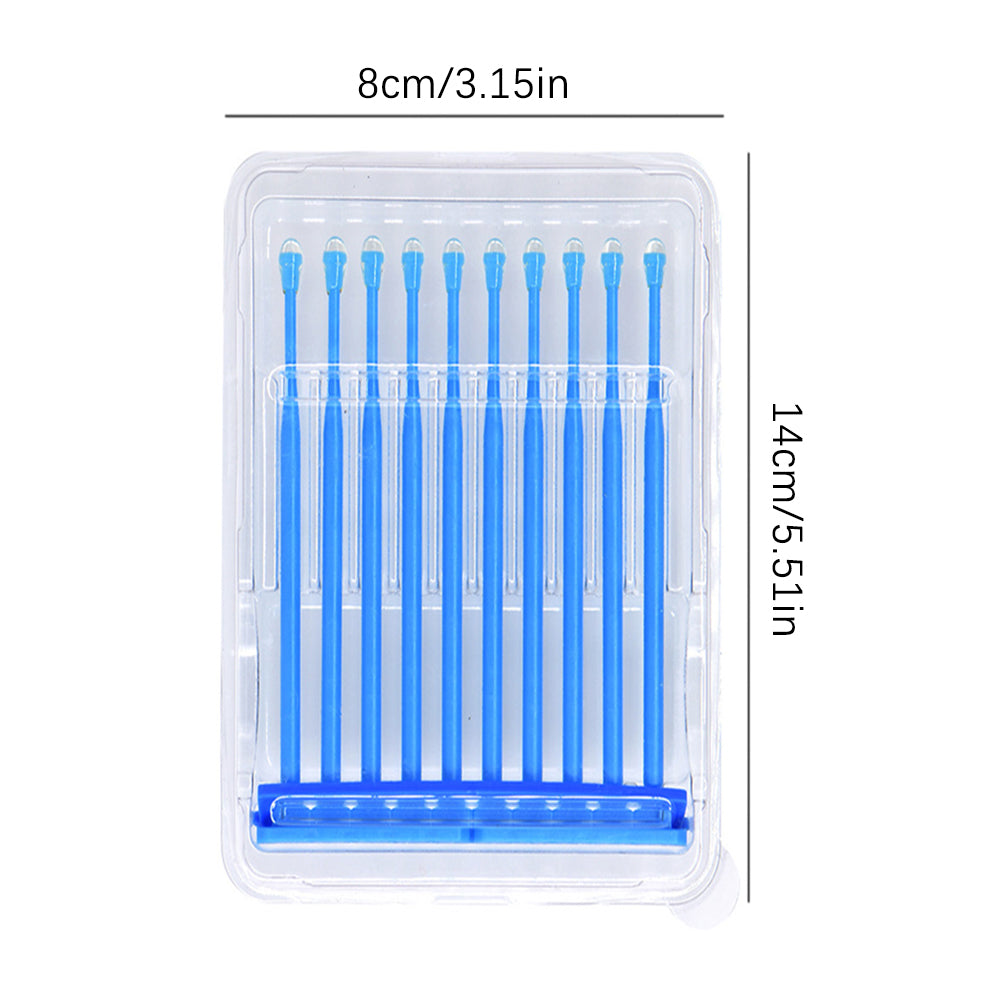 LYuen Disposable Dental Applicator Sticks Adhesive Tip Design Strong Stick Force No Residue Dentist Restoration Operation 20pcs/Box