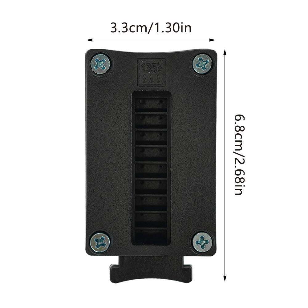 LYuen Endodontic Measuring Ruler Gutta Percha Calibration 3-in-1 Design Autoclavable  Dentist Root Canal Measurement Tool Portable