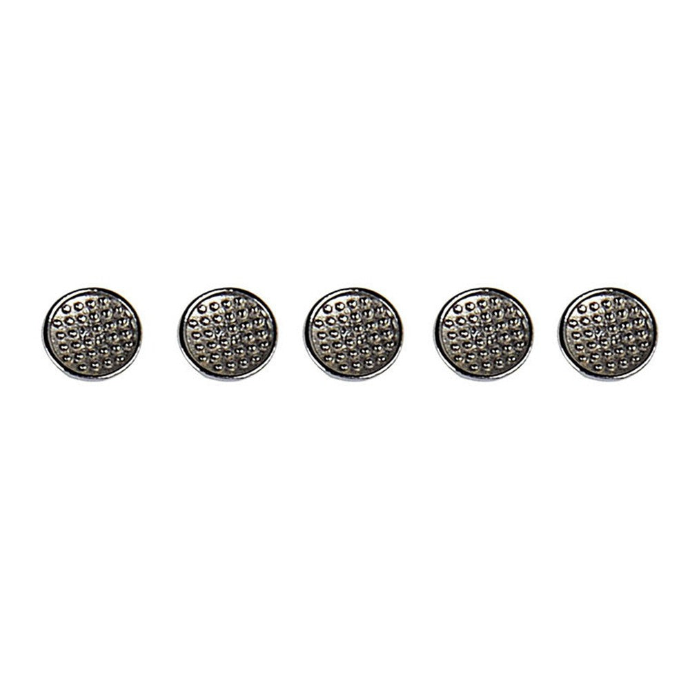 LYuen 10Pcs Orthodontic Lingual Button – Bondable Metal Tongue Side Base, Medical Stainless Steel for Orthodontic Treatment (Monoblock Base)