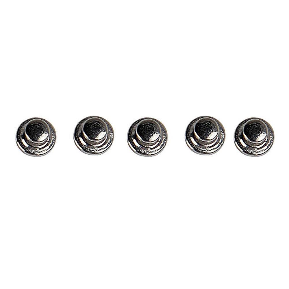 LYuen 10Pcs Orthodontic Lingual Button – Bondable Metal Tongue Side Base, Medical Stainless Steel for Orthodontic Treatment (Monoblock Base)