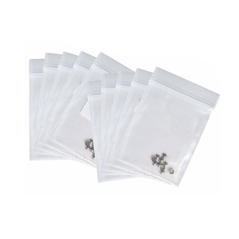LYuen 10Pcs Orthodontic Lingual Button – Bondable Metal Tongue Side Base, Medical Stainless Steel for Orthodontic Treatment (Monoblock Base)