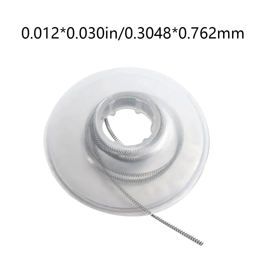 LYuen 1 Roll 3FT Orthodontic Niti Open Coil Spring – 0.008-0.014″ Sizes, Continuous Force for Space Opening/Holding, Nickel Titanium Coil for Braces/Archwires (914mm)