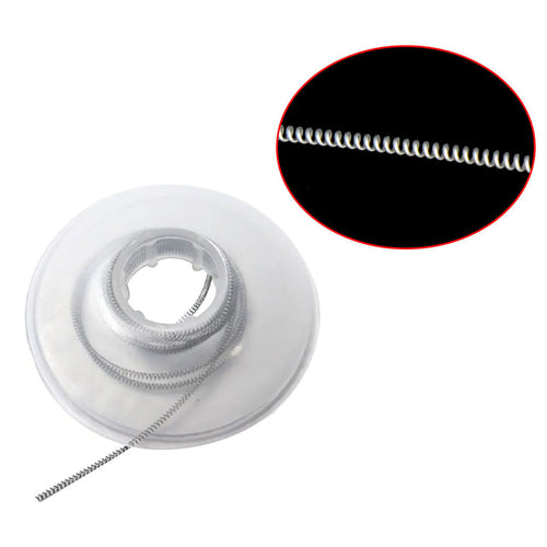 LYuen 1 Roll 3FT Orthodontic Niti Open Coil Spring – 0.008-0.014″ Sizes, Continuous Force for Space Opening/Holding, Nickel Titanium Coil for Braces/Archwires (914mm)