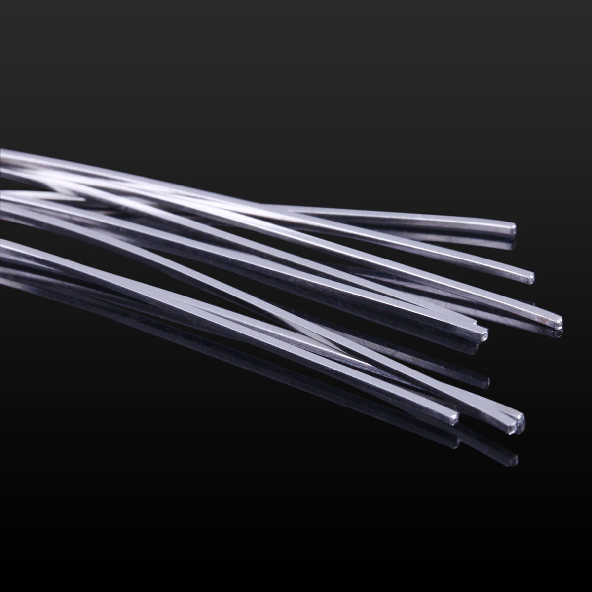 LYuen 10Pcs Stainless Steel Orthodontic Arch Wires – Stainless Steel Round/Rectangular Natural Form Braces Wires, Multiple Sizes Available for Orthodontic Treatment (Upper/Lower)